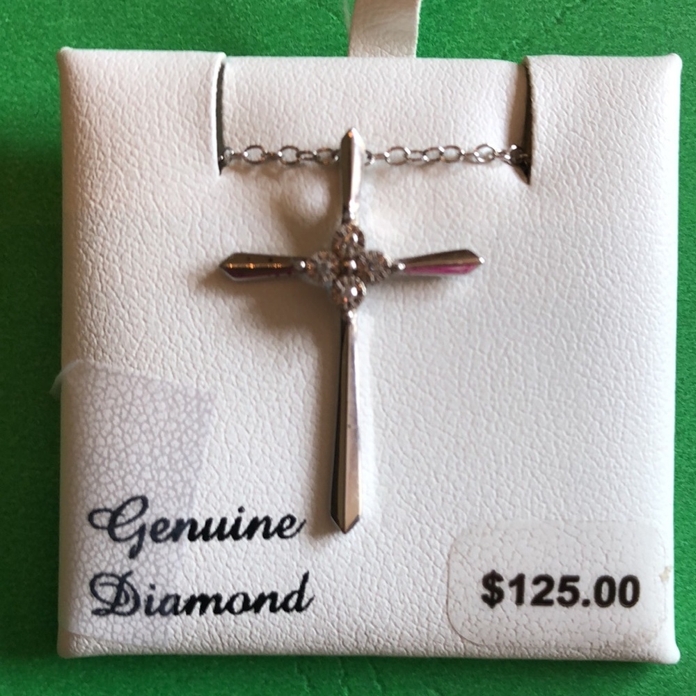 Diamond Cross Necklace